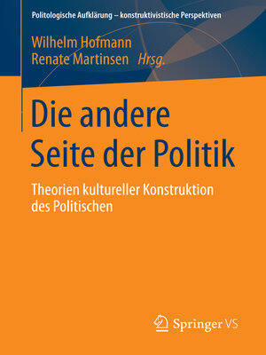 cover image of Die andere Seite der Politik